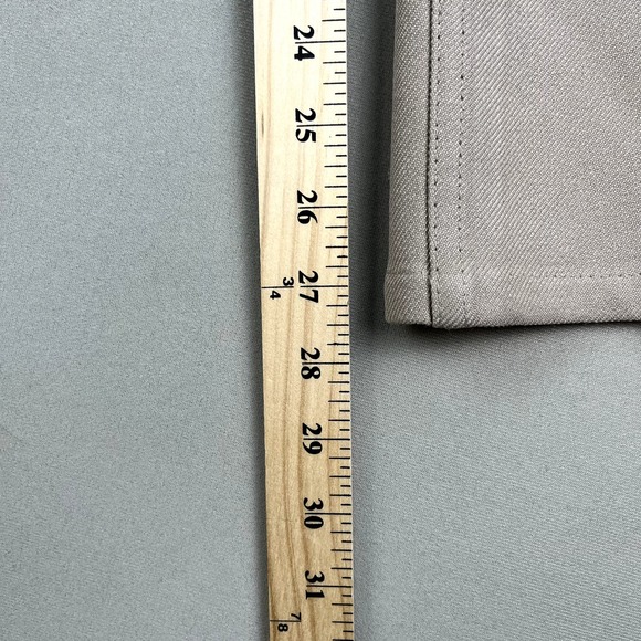 Vintage Levis Sta-Prest Pants Mens 38 Tan Khaki Straight Leg Dress Slacks 90s - Picture 10 of 13